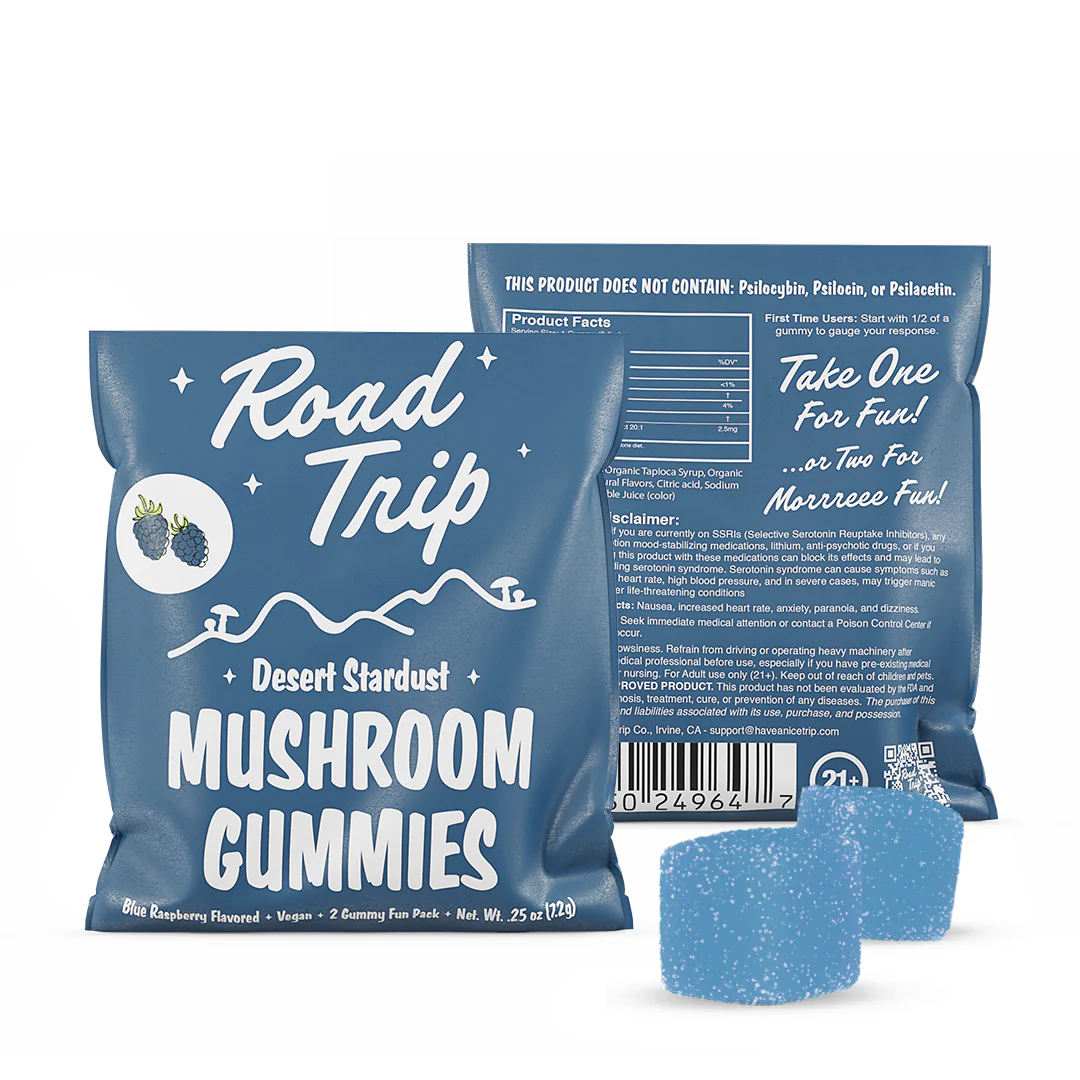 Road Trip Mushroom Gummies (2 Pack)