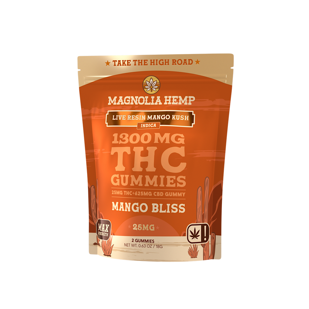 25mg THC Gummies (2pack)