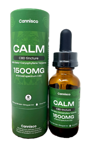 Cannisco CALM 1500mg CBD Tincture