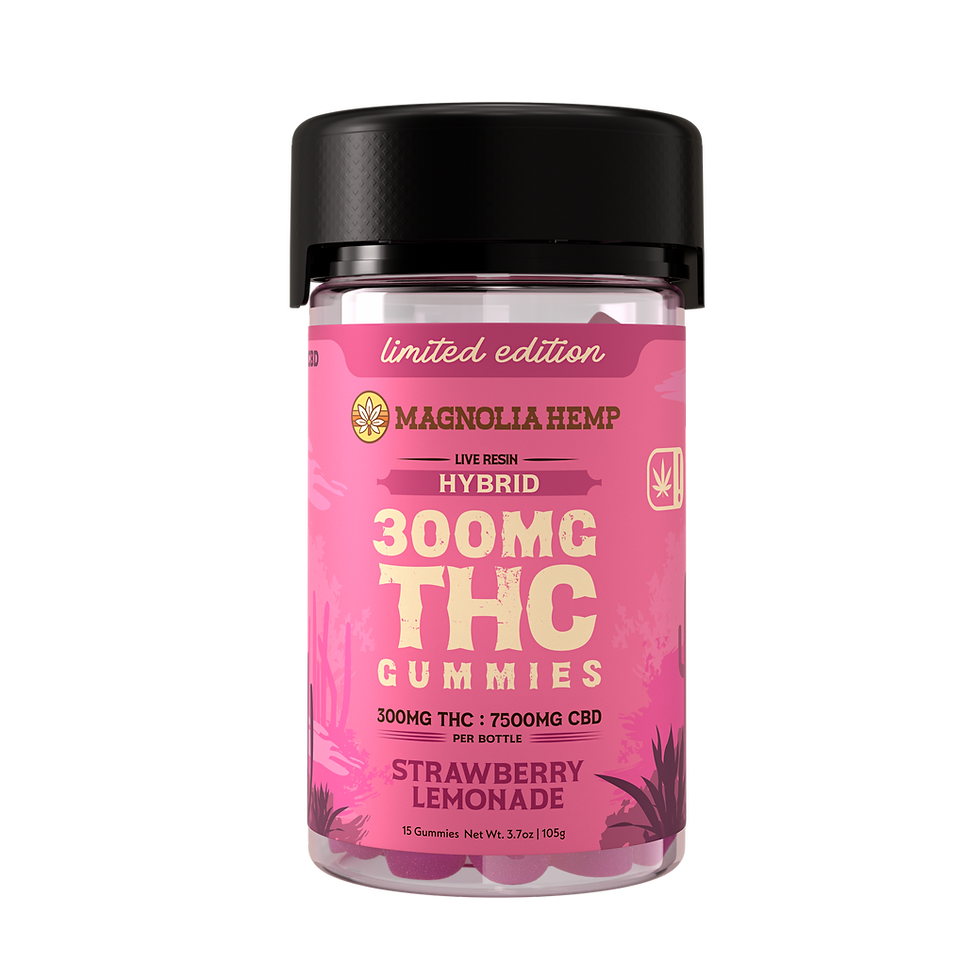 300mg THC Gummies by Cypress Hemp (15 Count)