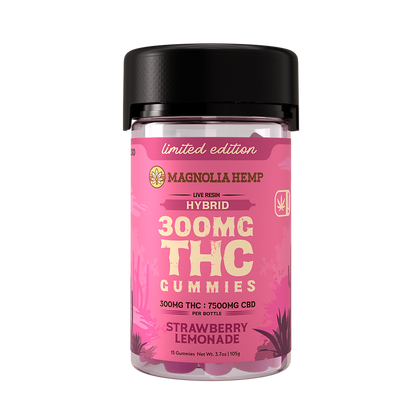 300mg THC Gummies by Cypress Hemp (15 Count)