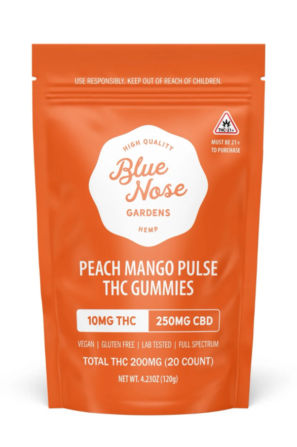 10mg Blue Nose THC Gummies- 20 Count