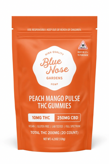 10mg Blue Nose THC Gummies- 20 Count