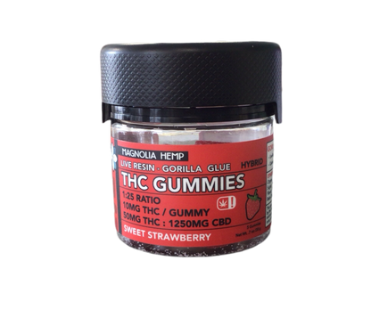 50mg THC Gummies by Magnolia Hemp (5 Gummies)