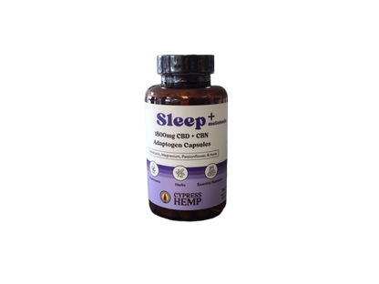 SLEEP Capsules (60 count) - 1800mg CBD + CBN/ Melatonin Free