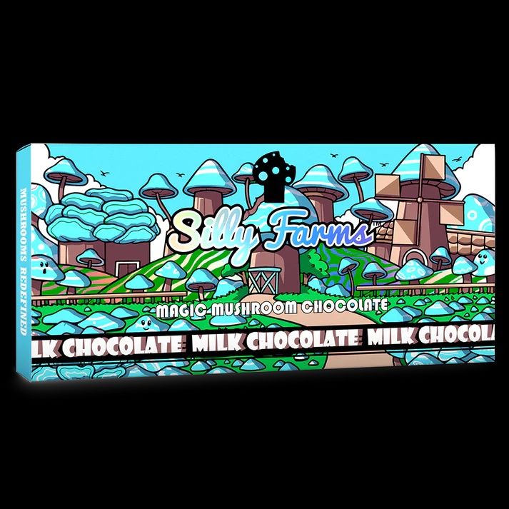 Silly Farms Magic Mushroom Chocolate Bar