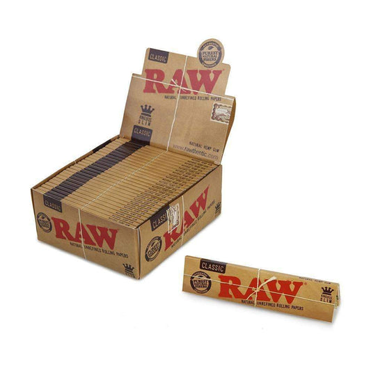 RAW Organic Hemp King Size Rolling Papers