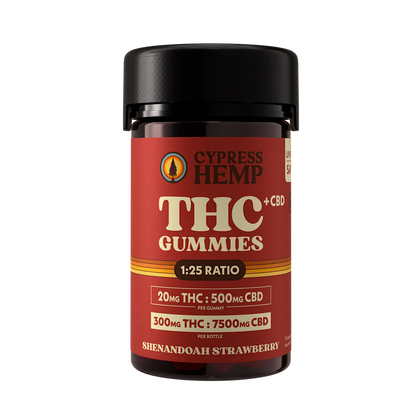 300mg THC Gummies by Cypress Hemp (15 Count)