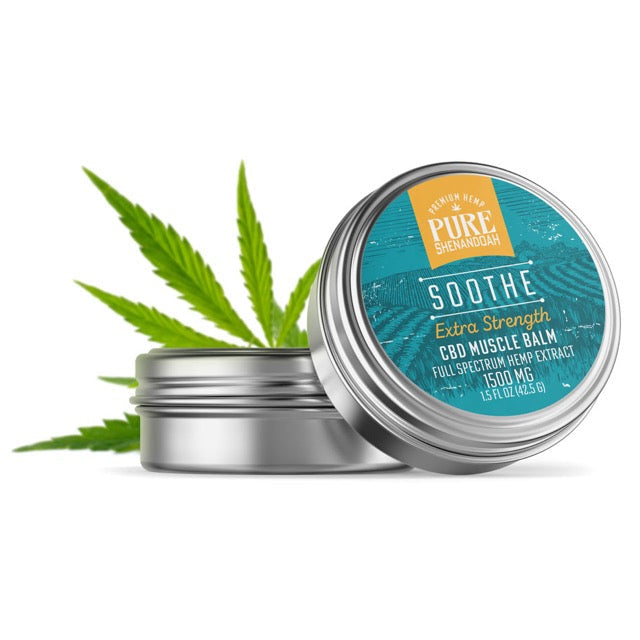 Soothe 1500mg Extra Strength CBD Balm