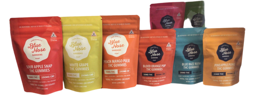 20mg Blue Nose THC Gummies - 5 Count