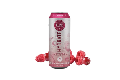 Hydrate CBD Sparkling Water- 30mg