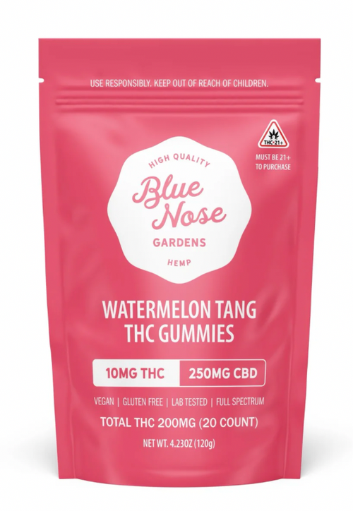 10mg Blue Nose THC Gummies- 20 Count