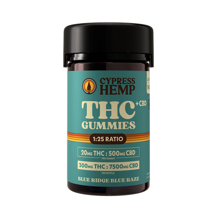 300mg THC Gummies by Cypress Hemp (15 Count)