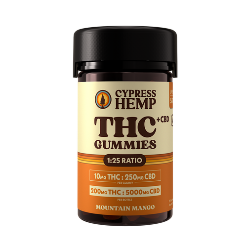 300mg THC Gummies by Cypress Hemp (15 Count)