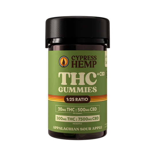 300mg THC Gummies by Cypress Hemp (15 Count)