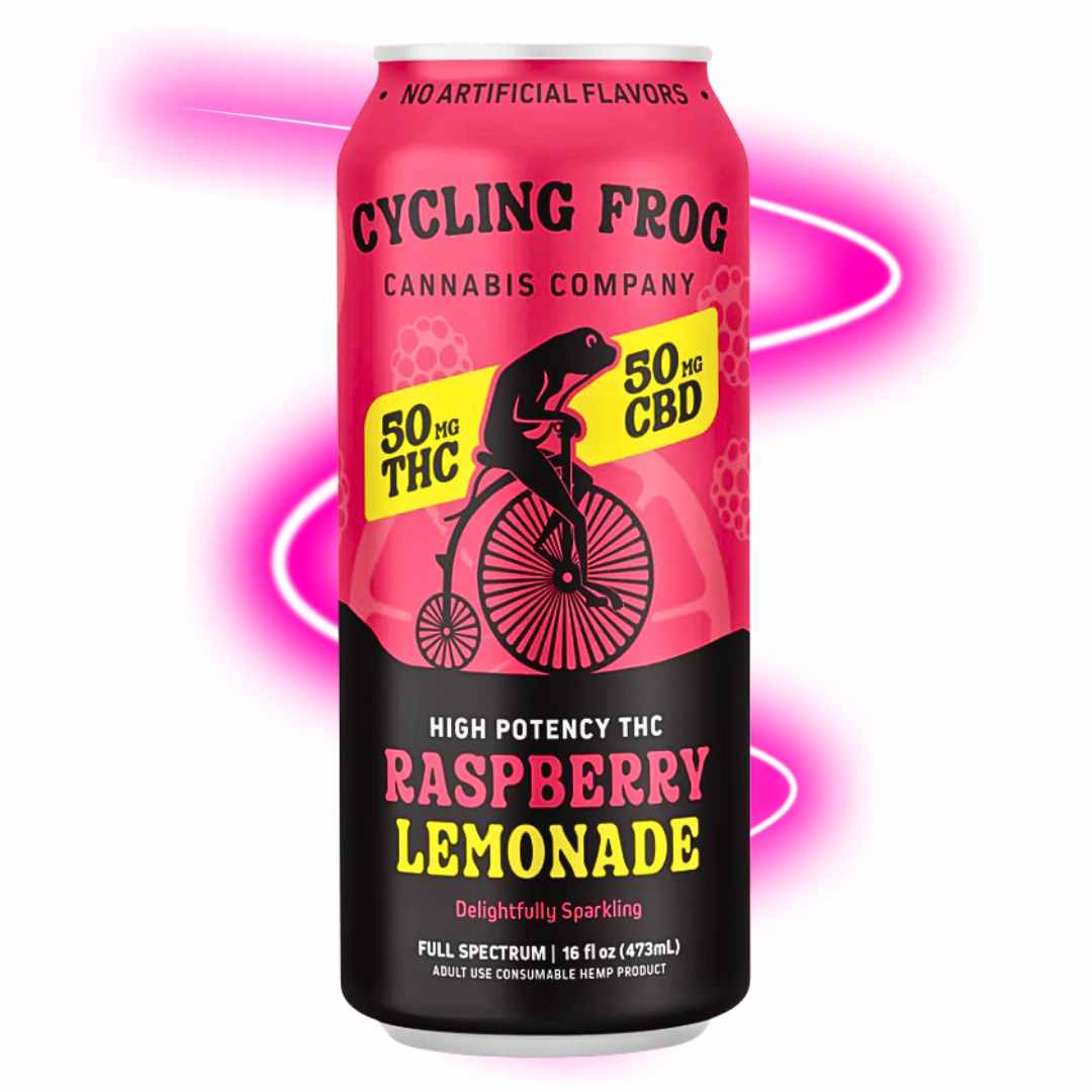 Cycling Frog 50mg THC Beverage (Very Potent!)