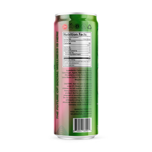 5mg THC YANA Mello Margarita