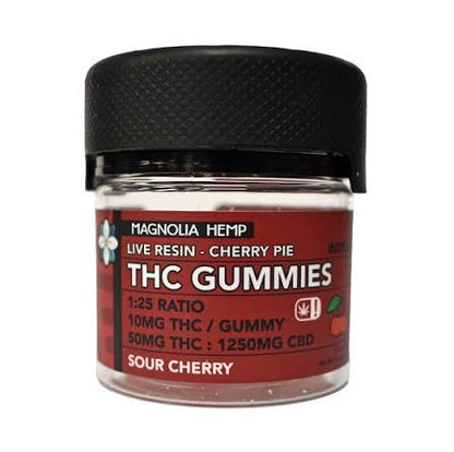 50mg THC Gummies by Magnolia Hemp (5 Gummies)
