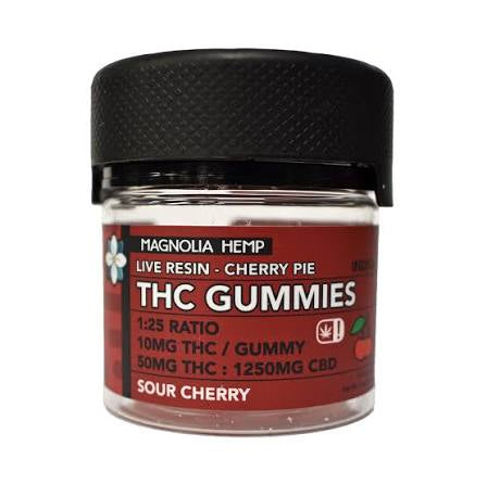 50mg THC Gummies by Magnolia Hemp (5 Gummies)