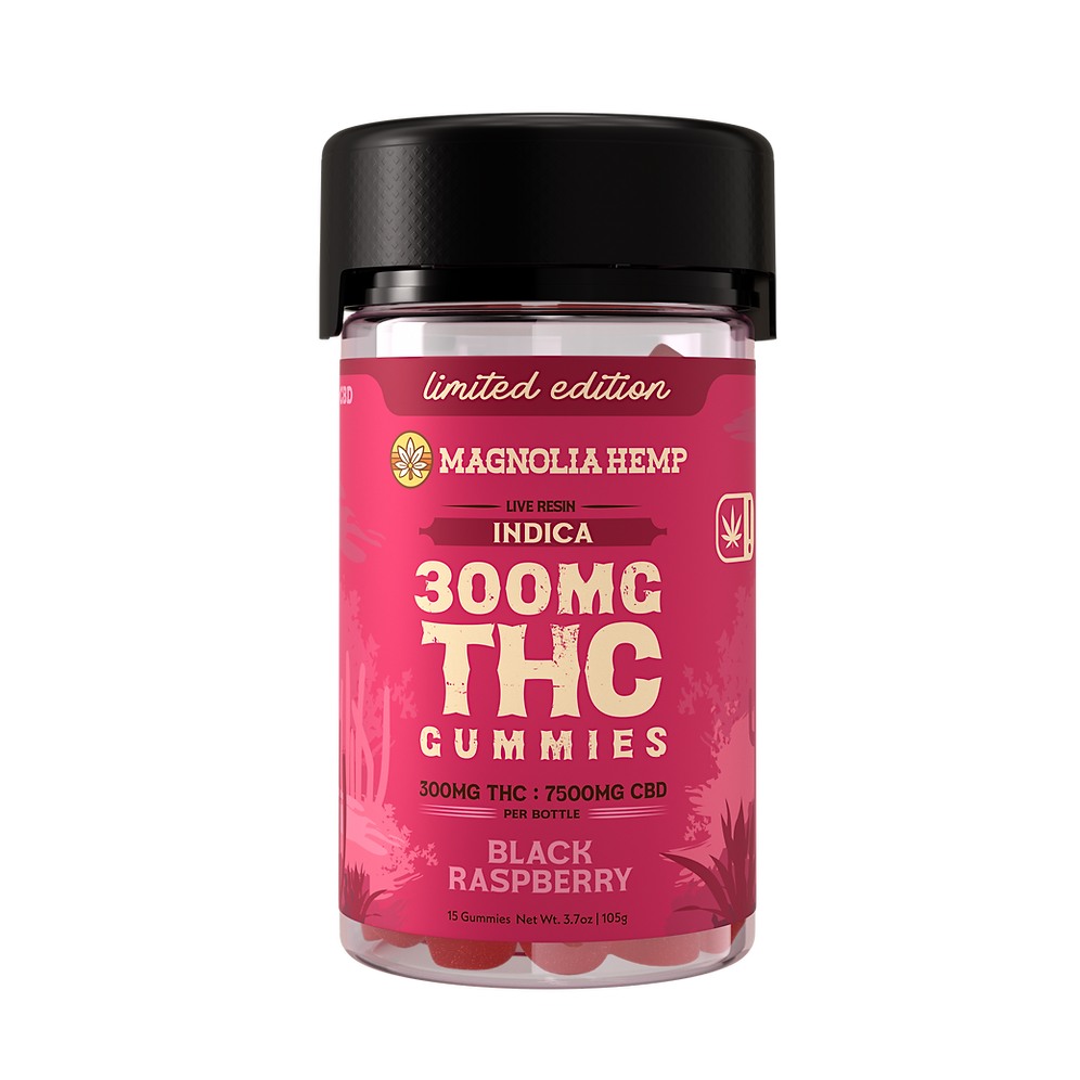 300mg THC Gummies by Cypress Hemp (15 Count)