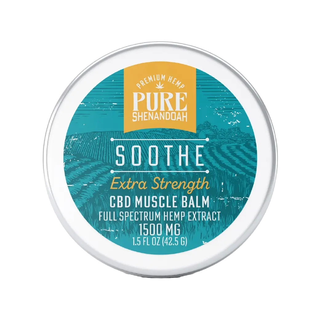 Soothe 1500mg Extra Strength CBD Balm