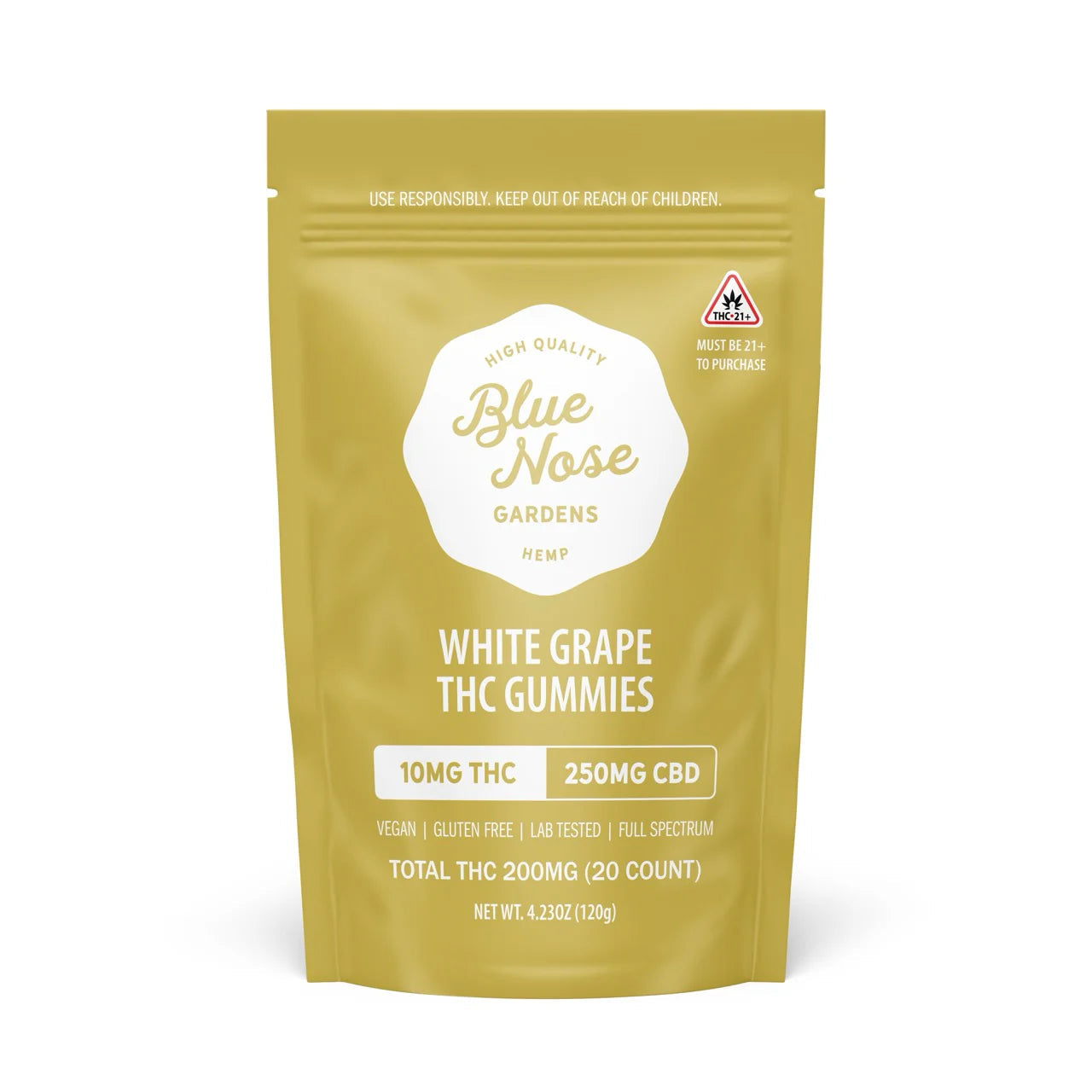10mg Blue Nose THC Gummies- 20 Count