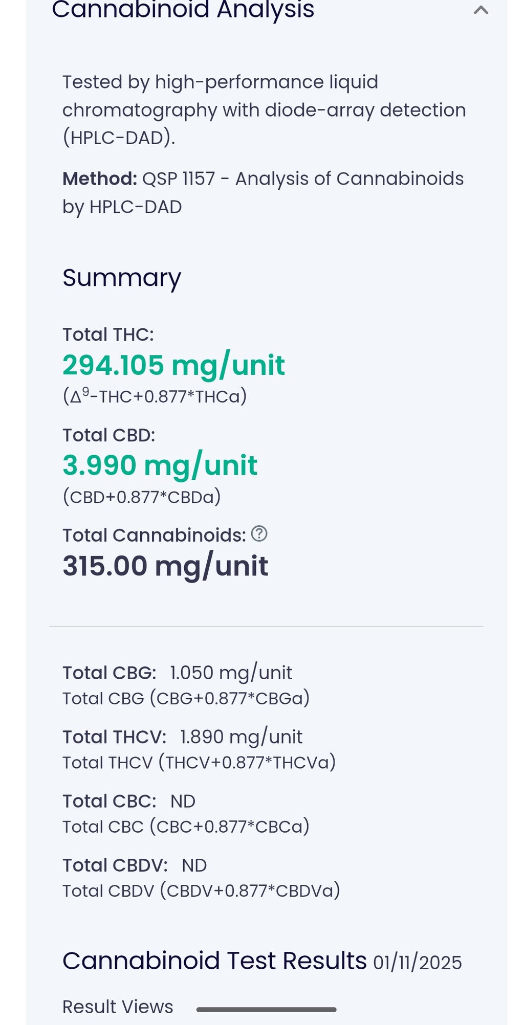 Erth 10mg THC Strain Specific Gummies (2Count)
