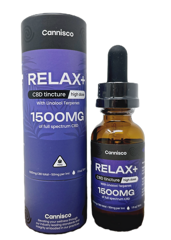 Cannisco 1500mg RELAX+ Linalool Tincture