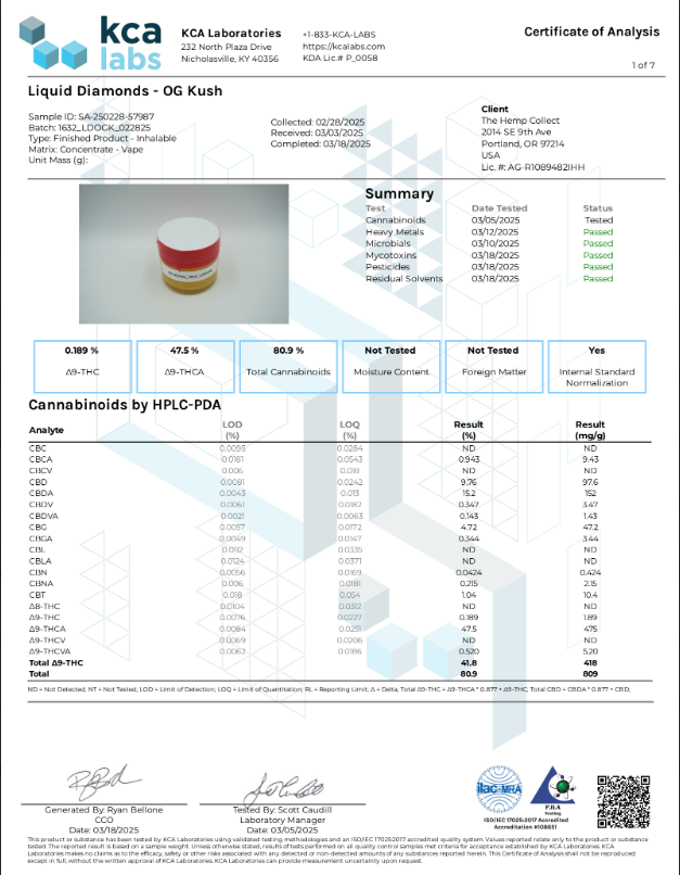 510 Thread Modern Herb Cartridge- 1ml (Screw-in)