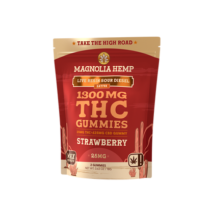 25mg THC Gummies (2pack)