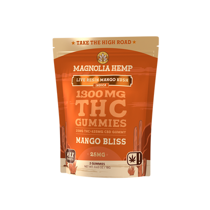 25mg THC Gummies (2pack)