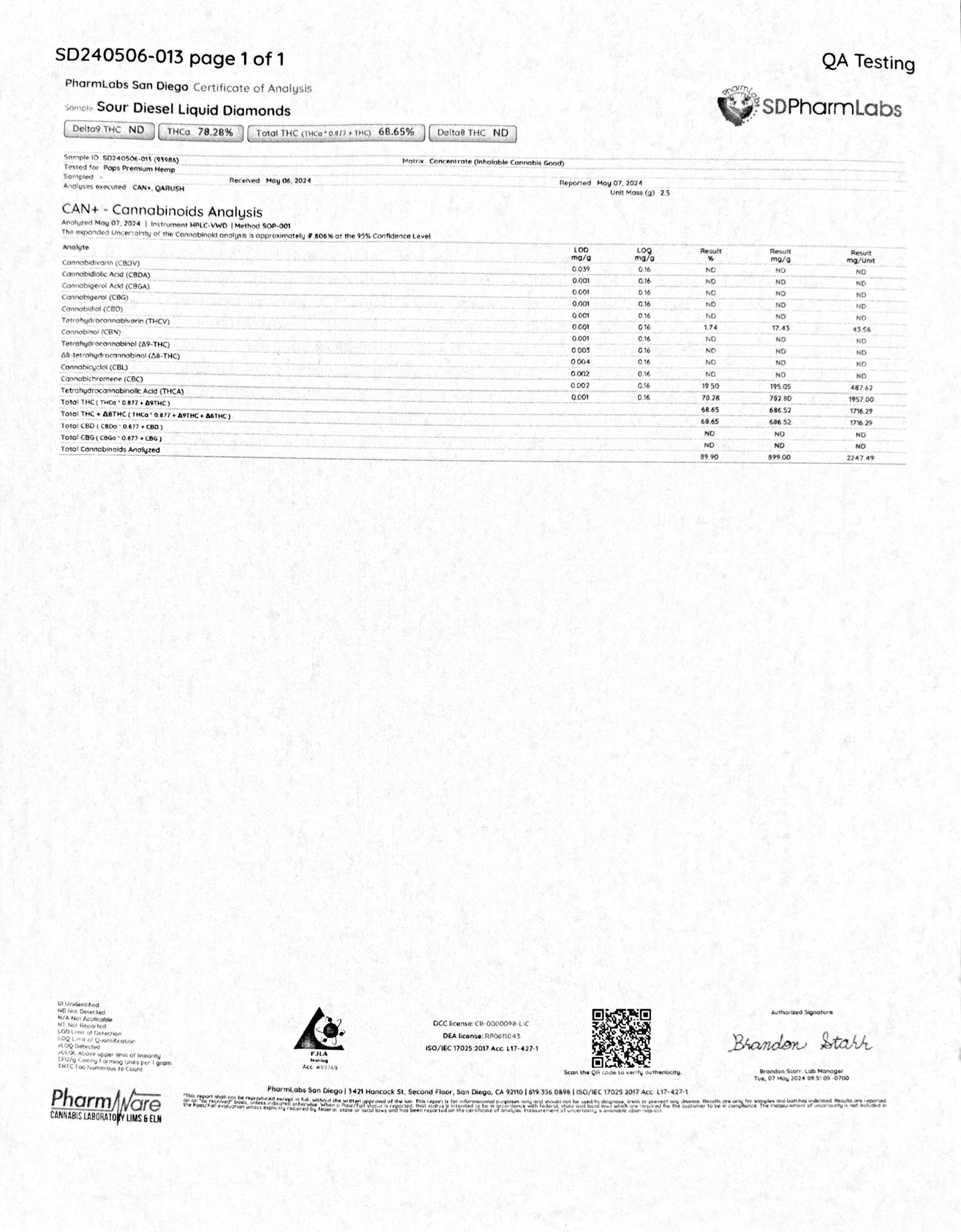 Pops Liquid Diamonds 2.5 gram Disposable