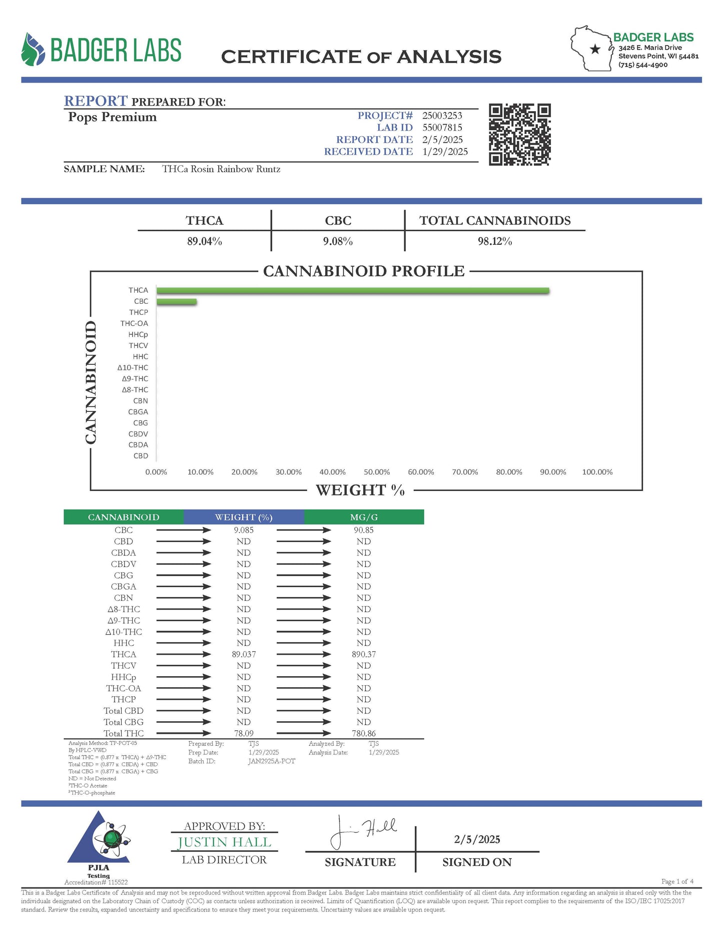 Pops 3.5 gram Rosin Disposable