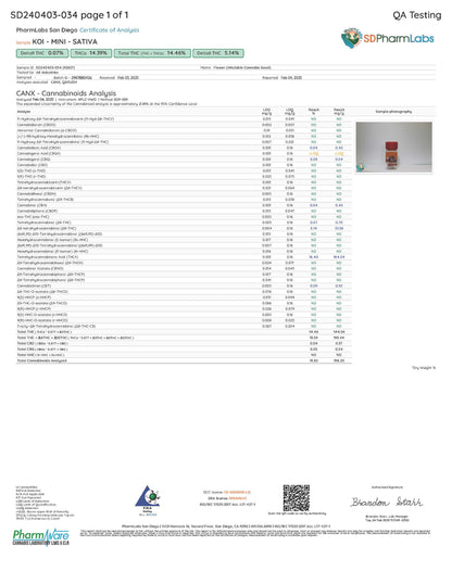 Mini Kief Infused Prerolls (6 Pack)