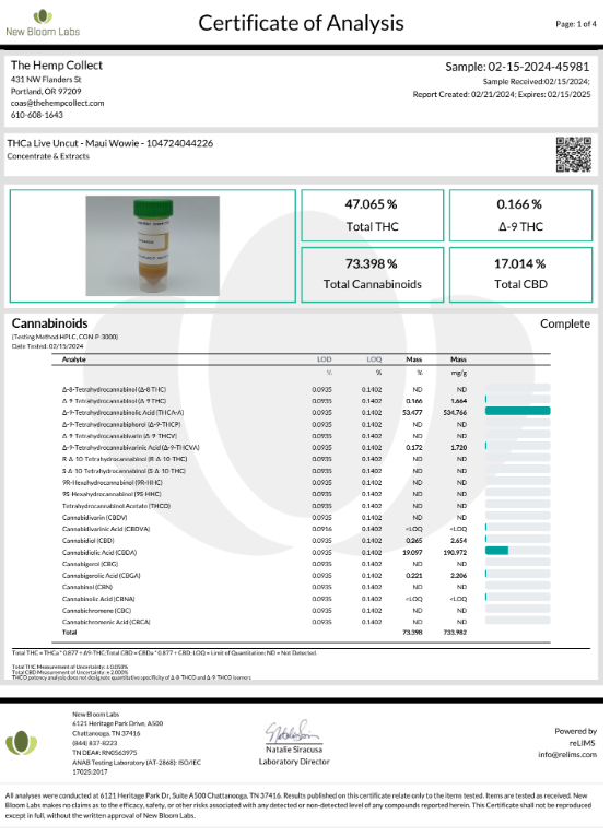 510 Thread Modern Herb Cartridge- 1ml (Screw-in)