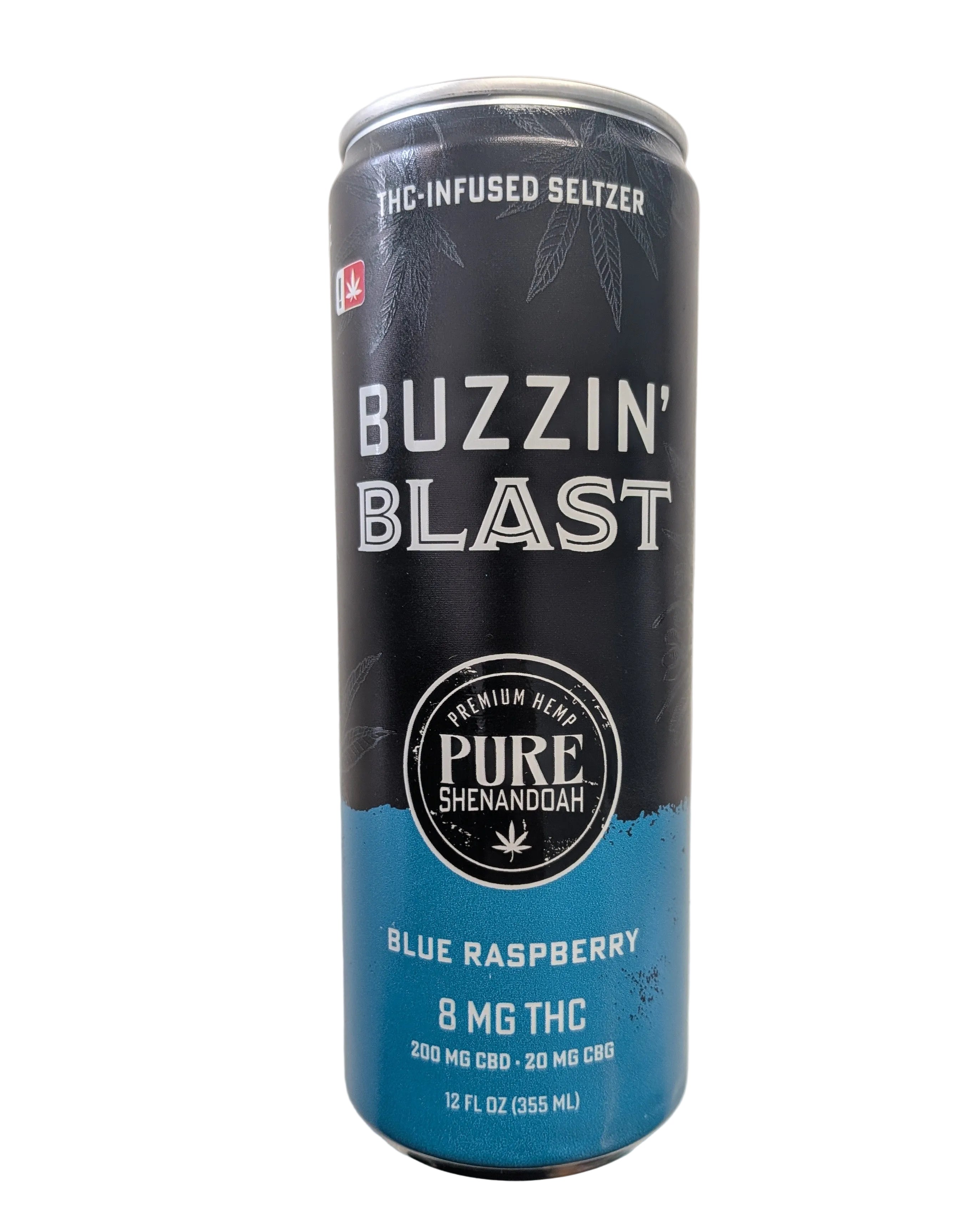 Buzzin Blast 8mg THC Seltzer (Blue Raspberry)