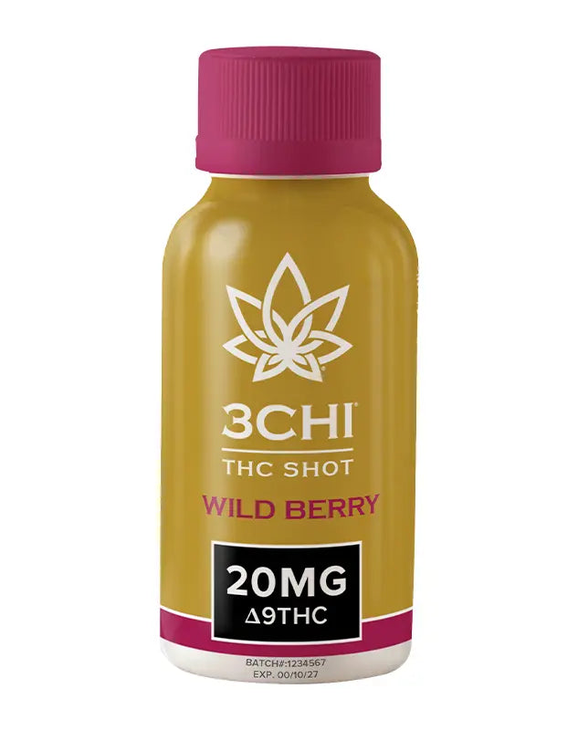 20mg THC Shot - Wildberry Flavor
