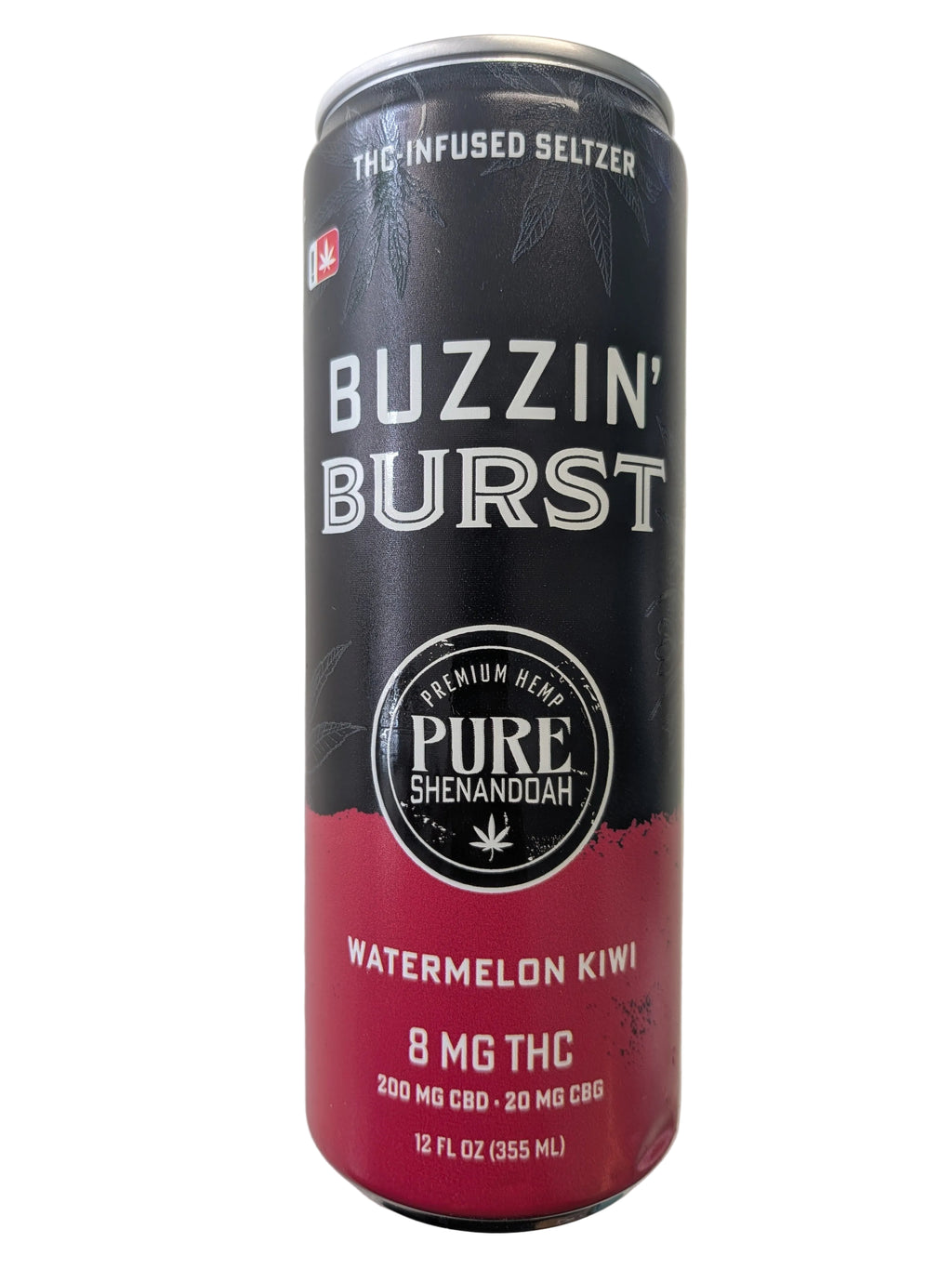 Buzzin Burst 8mg THC Drink ( Watermelon-Kiwi)