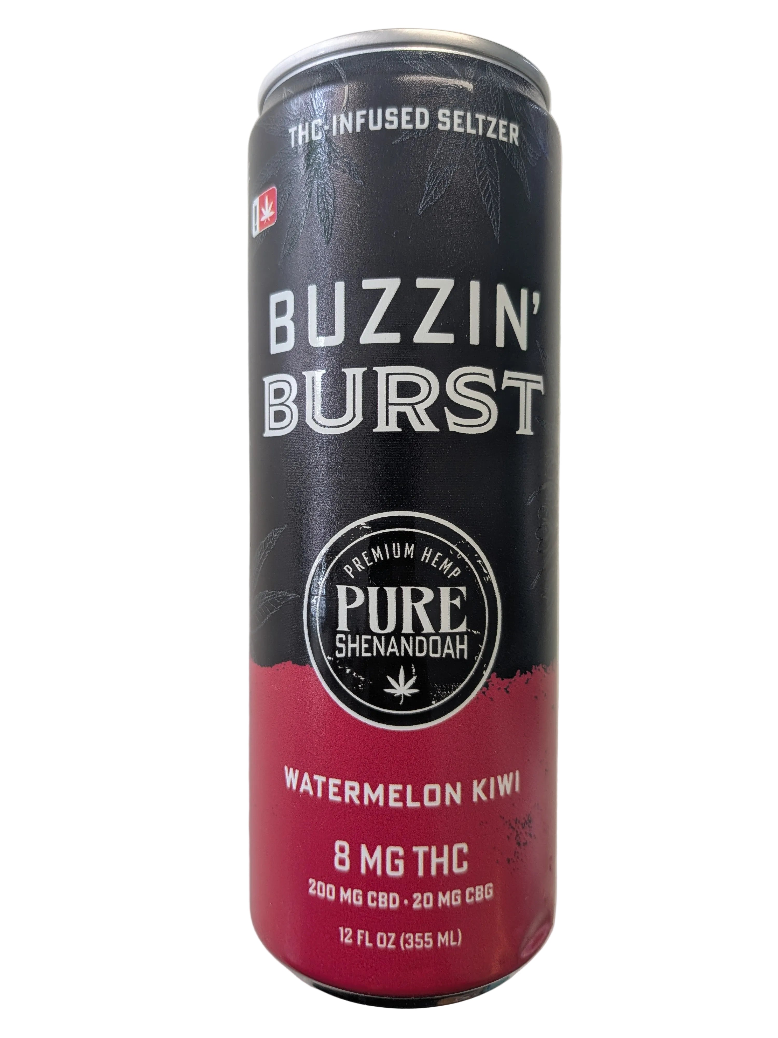 Buzzin Burst 8mg THC Drink ( Watermelon-Kiwi)